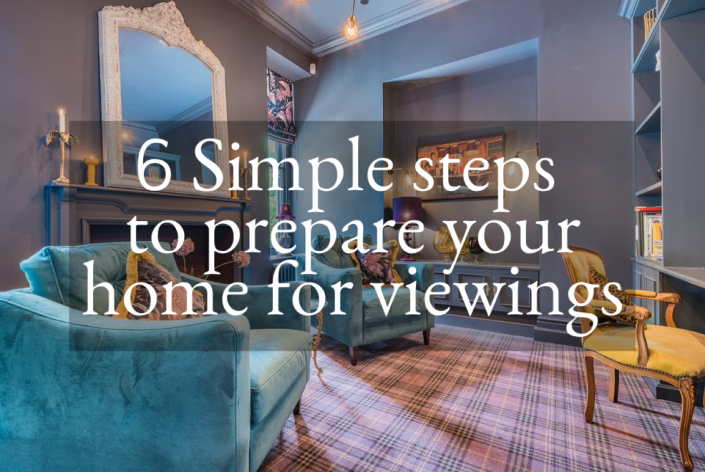 simple steps to prepare your home for viewings